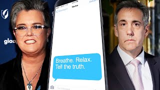 Rosie O'donnell Sent Words Of Encouragement To Michael Cohen