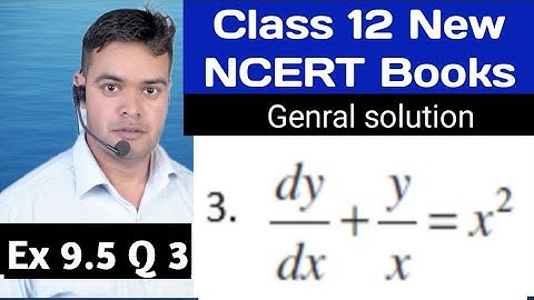 NCERT Solutions for Class 12 Maths Chapter 9 Differential Equations Exercise 9.5 Q3