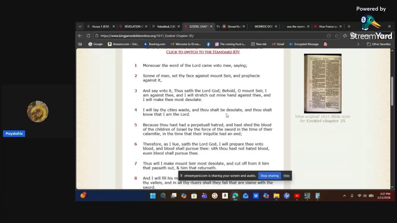 SPIRITUAL CASE STUDY: HAITI, MONROE DOCTRINE AND THE IMAGE OF THE BEAST!