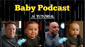 How to Create a VIRAL Talking Baby Podcast with AI (Fast & Simple Tutorial)