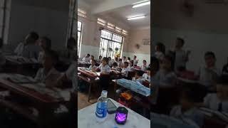 Sinh hoạt lớp 1 /10 trường tiểu học Hòa Bình, Biên Hòa.
