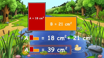 Finding the Area of Irregular Figures Made Up of Squares and Rectangles Using sq. cm. and sq.m.