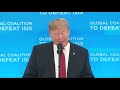 Trump: ISIS caliphate has been decimated