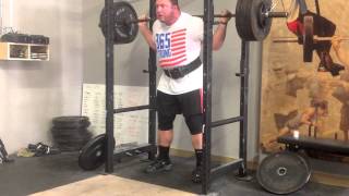 Chad Wesley Smith Squat Training w/ Commentary