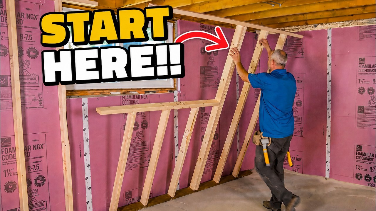 This System Willl Change How You Renovate a Basement Forever