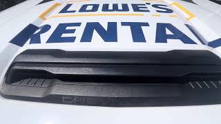 Lowes Home improvement Rental Pickup Truck Review Talk and Features 