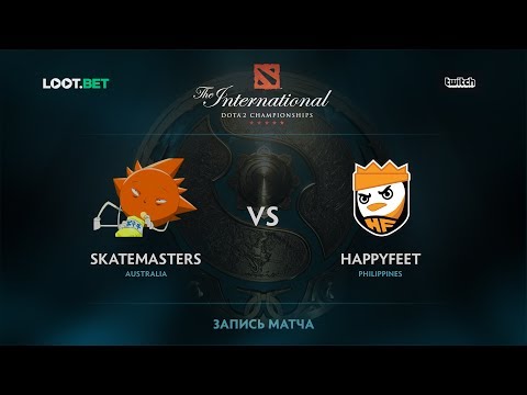 Skatemasters vs HappyFeet, The International 2017 SEA Qualifier