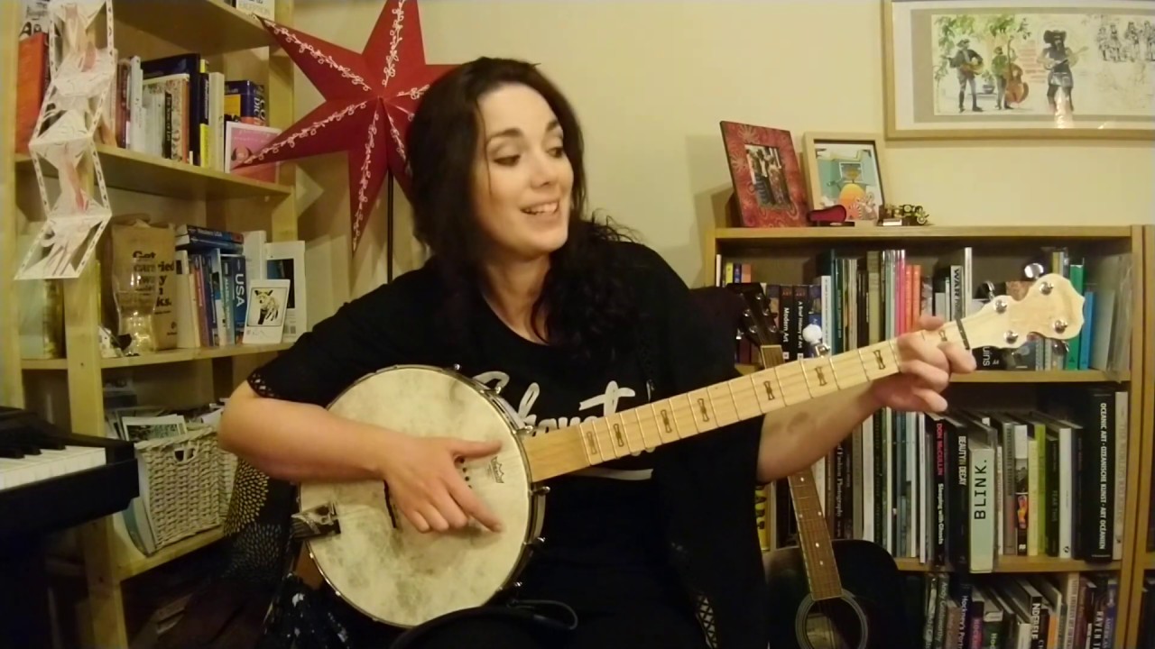 Banjo lesson 6 Hammerons, pulloffs and slides. (Beginners tutorial