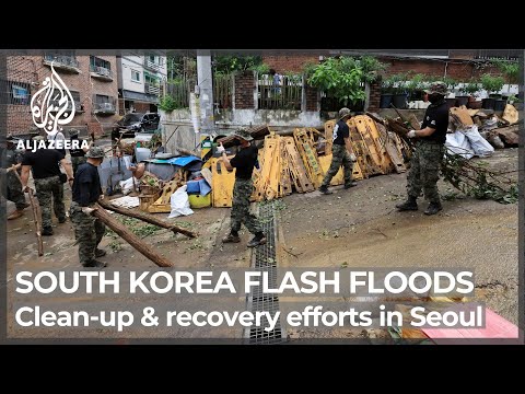 South Korea: Clean-Up And Recovery Underway In Flood-hit Seoul