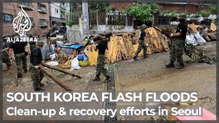 South Korea: Clean-Up and Recovery underway in Flood-hit Seoul