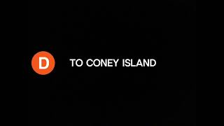 NYCA || R211A (D) Train Announcements To Coney Island Stillwell Avenue || Via 6th Avenue Express