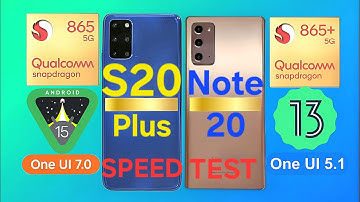 Galaxy S20+ OneUI7[Android15] Vs. Note20 OneUI5.1[Android13] - Speed Test