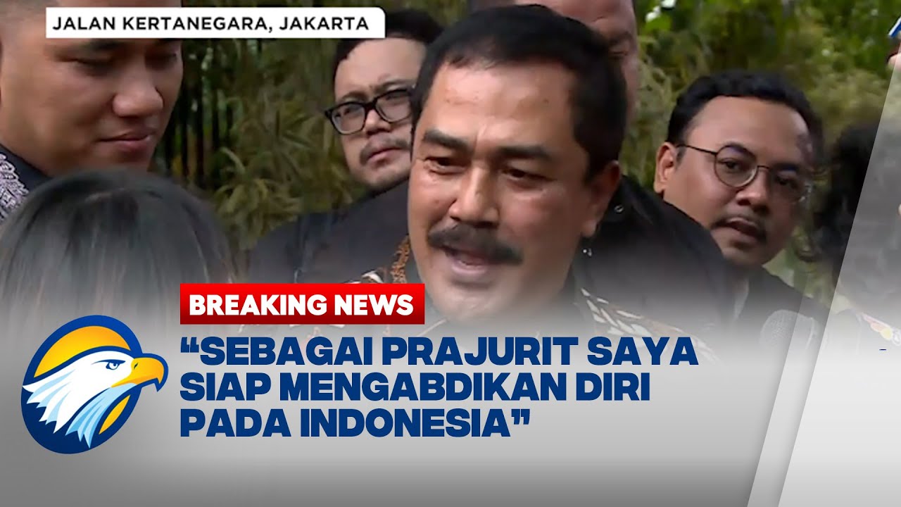 BREAKING NEWS - Komjen Agus Andrianto: Sebagai Prajurit Saya Siap Mengabdikan Diri Pada Indonesia