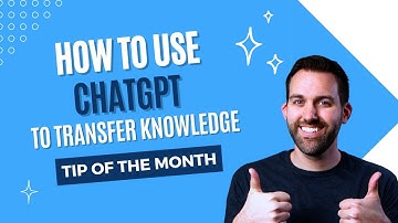How to Use ChatGPT to Transfer Knowledge