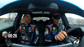 Blindfold Challenge: Thierry & Nicolas - Hyundai Motorsport 2021