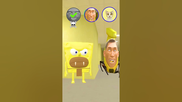 Beware! SpongeBob is Lurking Behind the Wall! 😱 P4 #meme #gmod