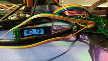 OLED 128x32 i2c 1MHz Transfer test