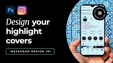 How To Design Instagram Highlight Covers Using Adobe Photoshop | Instagram Design 101: Part 1/4