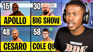 WWE 2K20, But I Use A Number Generator to Draft My Roster