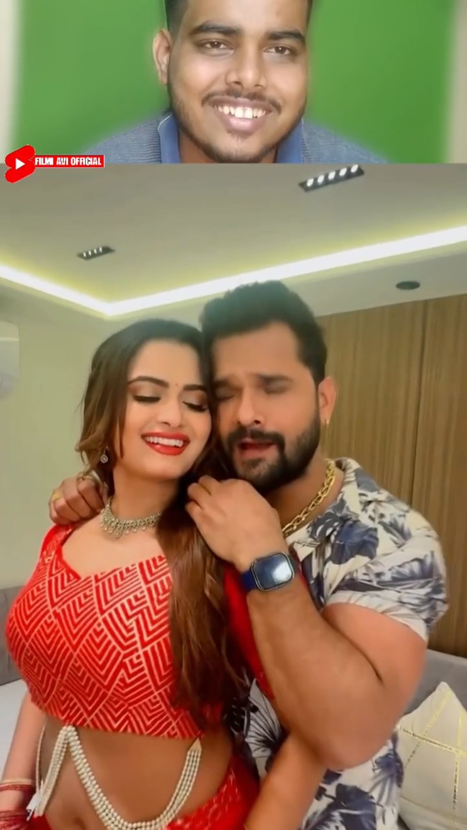 Khesari Lal Yadav and Neelam Giri Dance Video | Reaction Video | #shorts #remix