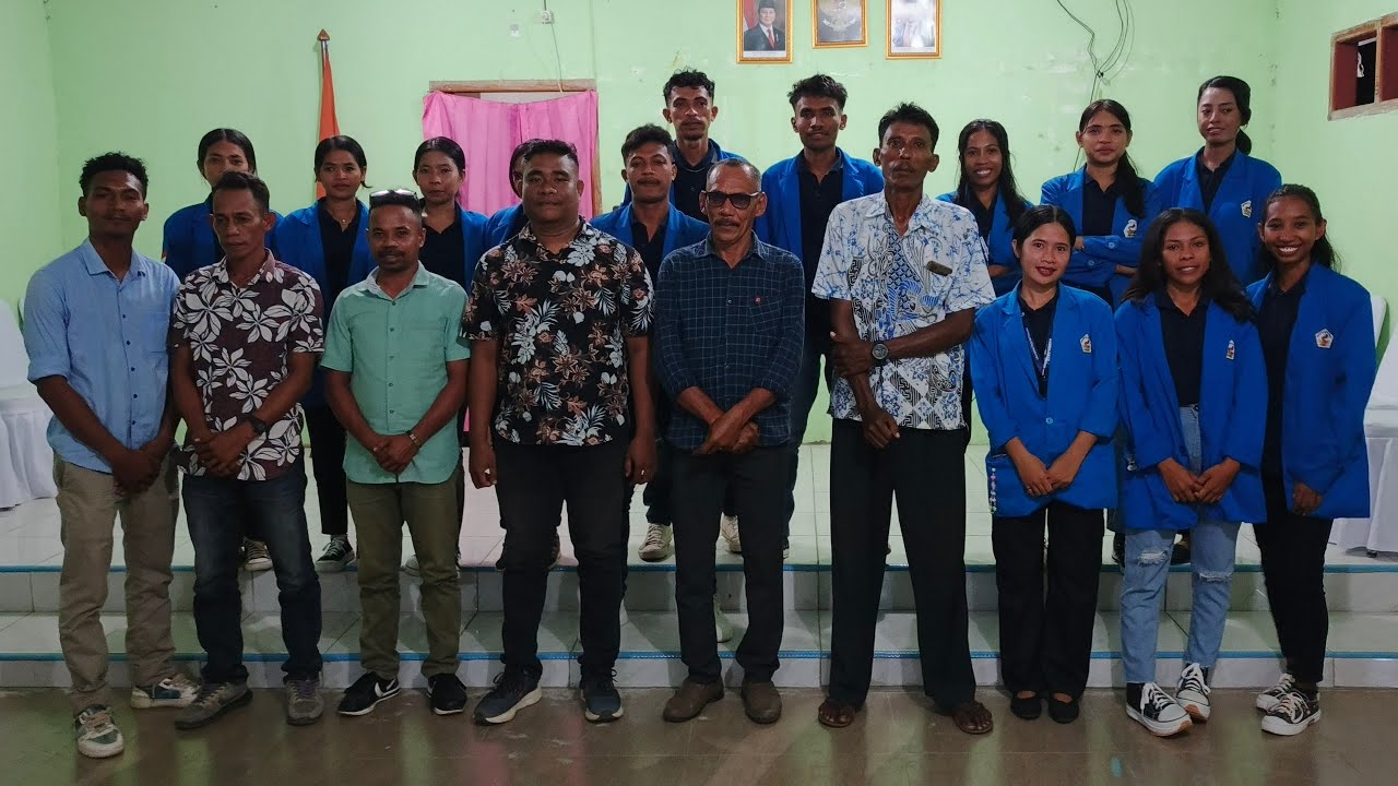 Perpisahan Mahasiswa KKN desa Moain 2024