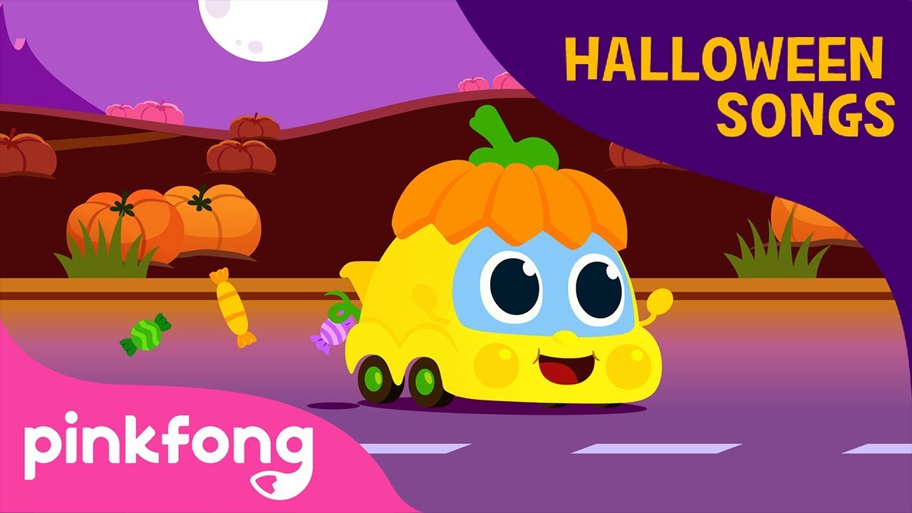 Halloween Cars | Car Songs | Halloween Songs | Pinkfong Songs for Children