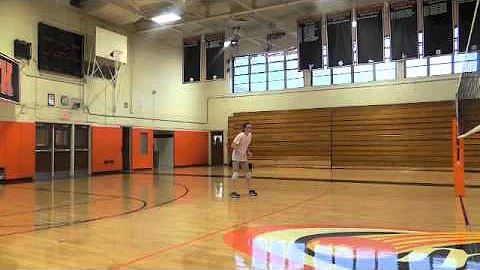Elizabeth Lavin College Volleyball Video