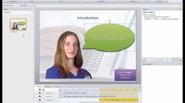 eLearning example: Timeline