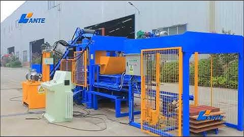QT4-15 concrete brick making machine fully automatice block machine