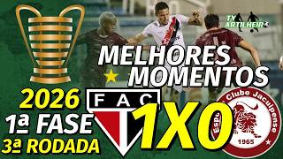 Copa Do Ne 26 3ª Rodada Ferroviário 1 X 0 Jacuipenseba Melhores Momentos Tv Artilheiro