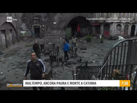 Maltempo: ancora paura e morte a Catania - Unomattina - 27/10/2021