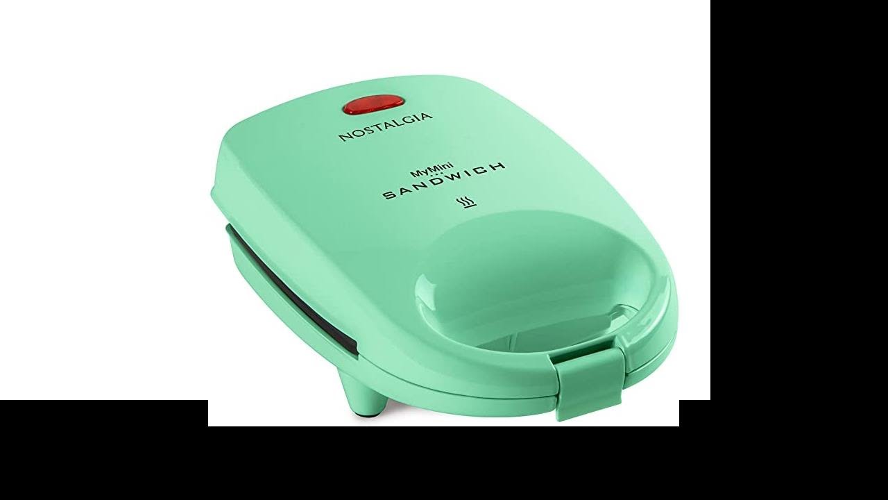 Nostalgia Msand5mg MyMini Personal Sandwich Maker - Green