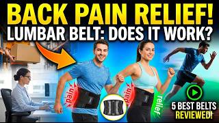 Stop Back Pain Fast! This Lumbar Support Belt Could Change Your Day