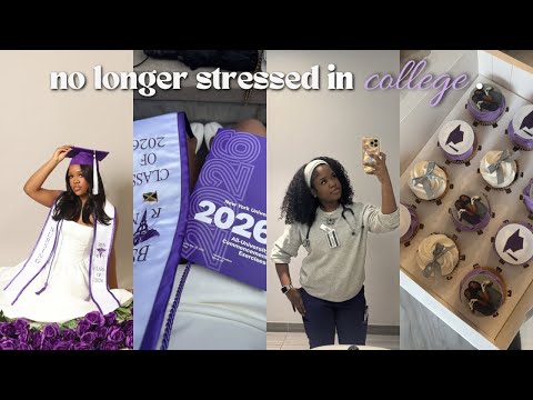 nursing school was hard.. but i finished | morning routines, final stretch, grad shoot, graduation