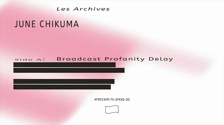 June Chikuma - Broadcast Profanity Delay