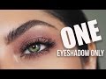 Simple One Eyeshadow Makeup | Melissa Alatorre