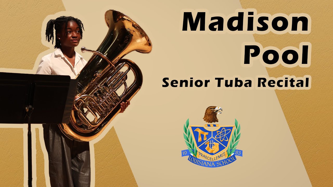 Madison Pool Senior Tuba Recital - LSMSA 2025 - YouTube