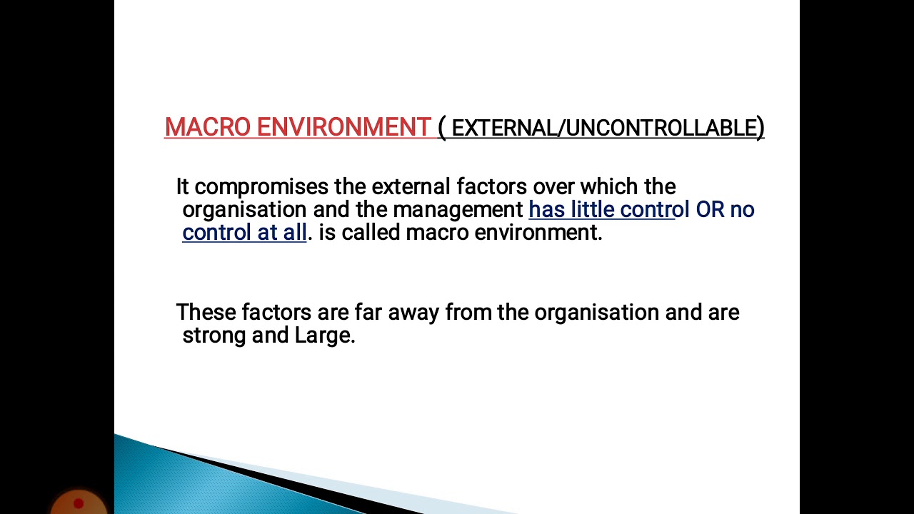 macro environment คือ Update 2022 macro environment (part 1)