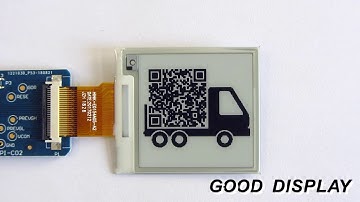 Good Display 1.54 inch e-paper display partial refresh/no flicker update/fast update
