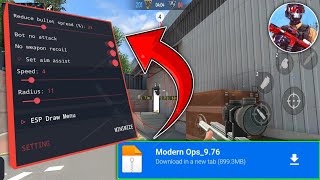 Modern Ops Gun Mod Apk 2026 V9.76 - Aim Bullet & Auto Headshot 