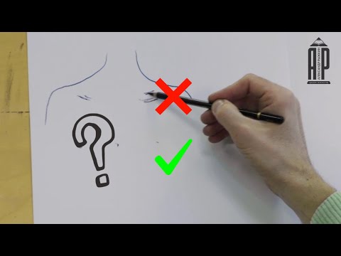 Видео: Как обычно рисуют КЛЮЧИЦУ и как правильно рисовать!? - Александр Рыжкин
