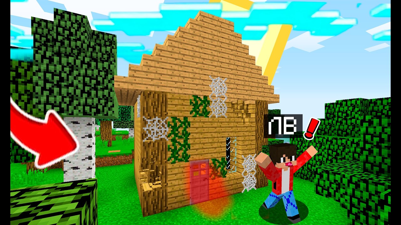 Я ПРОЖИЛ 1 НОЧЬ В ПРОКЛЯТОМ ДОМЕ В МАЙНКРАФТ ! | Lv minecraft |