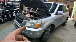 0309 Honda Pilot 3.5L V6 EASY alternator removal