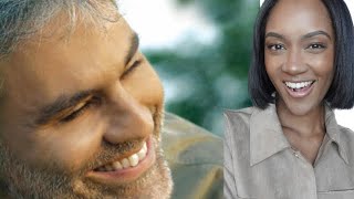 FIRST TIME REACTING TO | ANDREA BOCELLI 