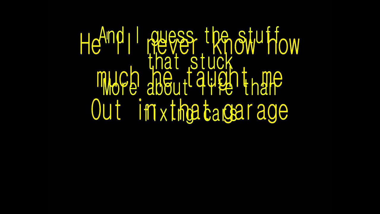 Chris Young Flashlight HD Lyrics (On Screen) YouTube