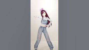 『テレパシ - DECO*27』踊ってみた！【KizunaAI / キズナアイ】 #KizunaAI #キズナアイ#shorts #テレパシ #deco27