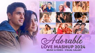 Adorable Love Mashup 2024 | Visual Galaxy | Bollywood Lofi | Arijit Singh | Tu Mil gaya | Tu Hai