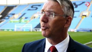 Nigel Adkins' Coventry reaction