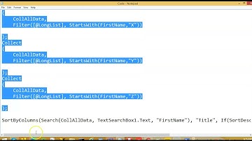Lesson158 -  Item Limit Solved By StartsWith - Power Apps 1000 Videos