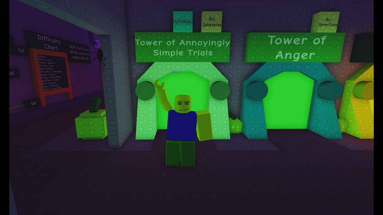 Roblox JToH #1: ToAST (Tower of Annoyingly Simple Trials) - YouTube